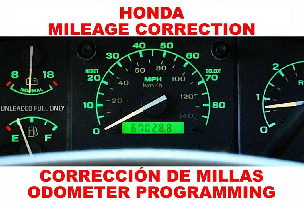 Honda Mileage Correction - ClusterFix Texas